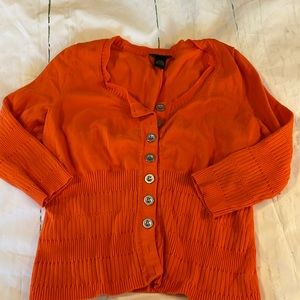 Lane Bryant button up sweater size 14/16